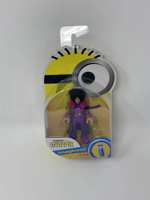 IMAGINEXT Minions The Rise of Gru BELLE BOTTOM Figure ~ Fisher-Price ~ NEw