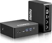 AWOW Mini PC 8GB DDR4 256GB SSD, Celeron J4125 Mini Desktop Computer Support Triple Display 4K@60Hz, Gigabit Ethernet, HDMI x2, USB x4, Type-C, 2.4/5G WiFi, BT, AK41 Micro PC