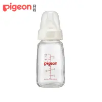 在飛比找momo購物網優惠-【Pigeon 貝親】一般口徑玻璃奶瓶120ml