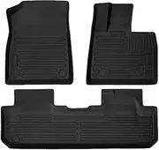 Car Floor Mats & Trunk Mats, All Weather Car Mats for BYD Sealion 6, Anti-Slip 3D TPE Floor Mats Cargo Trunk Mats for BYD Sealion 6 (TPE Floor mats 3pcs)