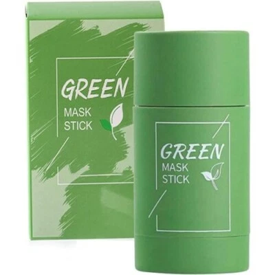 5 Green Tea Purifying Clay Stick Mask AntiAcne Poreless Deep Cleanse Oil Control