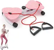 Waist Twister, Exercise Twist Boards Twisting Waist Machine for Exercise & Core Workouts, Noiseless Ab Twister Machine with Resistance Bands, for Belly Waist Sculptor