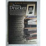 【雷根5】彼得 杜拉克的世界THE WORLD ACCORDING TO PETER DRUCKER#原文書近6成新有斑