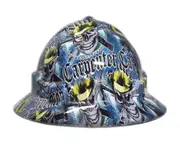 Cool Hard Hats Unisex KILLER CARPENTER Pro Choice Wide Brim Safety Hard Hat