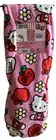 HELLO KITTY Apples & Flowers Pink Plush Throw Blanket 50 x 70 NWT