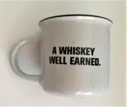 KNOB CREEK 12oz CAPACITY CERAMIC MUG - CUP "A WHISKEY WELL EARNED" - NEW!