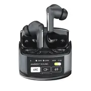 LED True Wireless Earphone Interactive Touch Control Screen Stereo Earbuds With Active Noise Cancellation
