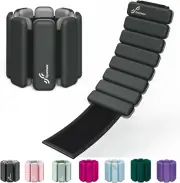 Wrist Weights - Adjustable Ankle Weights Wearable Arm Leg Weights for Women | Yo