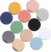EPIGEIST 12Pcs Durable Hijab Magnetic Pins Wear Resistant Scarf Fasteners Lightweight Compact No Snag Brooch for Weddings Events Magnetic Buttons for Clothing Accessories