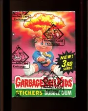 1986 Garbage Pail Kids Series 3 Unopened Wax Box BBCE Sealed