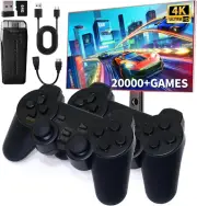 Wireless Retro Game Console, Video Game Console with Built-In 9 Emulators, 20,00