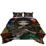 Fine Dark Art Unseelie Court Wrath Seven Deadly Sins Coverlet