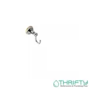 Designers Single Robe Hook Chrome Bathroom Accessories
