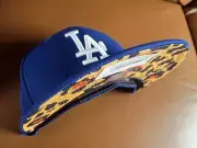 Los Angeles Dodgers Atmos Leopard Cheetah New Era 59FIFTY 5950 Fitted Cap 7 3/4