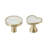 Single Hole Drawer Handle Creative Light Luxury Wardrobe Door Pull Modern Style