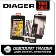 Sutton Tools Diager Booster Plus SDS+ 7 Piece Masonry Drill Bit Set Metric 113D