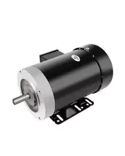 1.5HP Electric Motor, Three Phase General Motor 5/8" Shaft Diameter 4 Pole, 6...