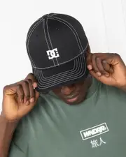 [DC Shoes] DC Shoes Men's Cap Star Snapback Cap in Black One Size Black