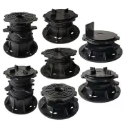 Decking Support Pedestal Set 4 Adjustable Pedestals Seamless Floor Layer