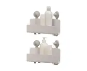 Joseph Joseph EasyStore 2-piece Corner Shower Shelf Set