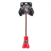Paws & Claws Tri Sport Bone Tugger Pet/Dog Interactive Toys 23x7.6x5.8cm Red