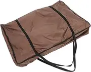 Wheelchair Storage Bag Desktop Garbage Bag Shoulder Walker Off-road Slope Cushion Folding Chair Wheelchair Foldable Wheelchair Seat One-shoulder Storage Bag Oxford Cloth Coffee