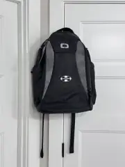 OGIO Flashpoint Backpack- Black. - “HARDER” Embroidered