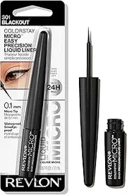 REVLON Colorstay Micro Easy Precision Liquid Eyeliner BLACKOUT 301 eye liner