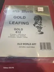 Old World Art, 11pks-Gold Leafing Sheets And 9pks-Silver Leafing Sheets