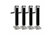 4x Trailer Caravan Canopy Jack Leg Stand Heavy Duty 3175KG 7000lbs Side Handle