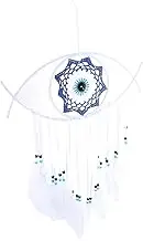 Evil Eye Dream Catcher Wall Hanging Tapestry Handmade Ornament for Home Decoration Lightweight Rope with for Vintage Theme Parties