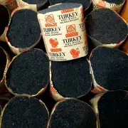 Vintage PATONS Turkey latch Hook Pre-cut Rug Wool Mothproofed Yarn Lot 10 Rolls