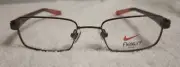 NIKE 8086 200 SHINY BROWN WALNUT/ORANGE OMBRE 53-16-140 NEW WITH TAGS FRAME #368