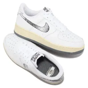 Nike 休閒鞋 Air Force 1 07 LX 白 灰 男鞋 AF1 Hip-Hop DV7183-100