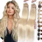 Invisible Loop Micro Ring Hair Extensions Micro Beads Remy Human Hair THICK 150g