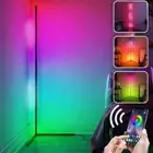 Smart LED Floor Lamp RGB Color Changing Corner Standing Lamp Mood Night Light