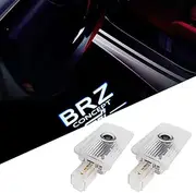 uunonaha 2 pcs Non-Fading LED Car Door Logo Lights Courtesy Projector Laser Welcome Light Ghost Shadow Puddle lamp Compatible For BRZ Accessories (BRZ ZD8; 2022-present)