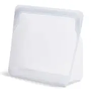 Stasher Reusable Stand Up Food Bag Clear