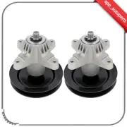 For MTD Cub Cadet Troy-Bilt New 2PK Spindle Assembly 618-0624 918-0624A 618-0659