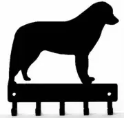 Kuvasz Dog Key Rack/ Leash Hanger Made in USA