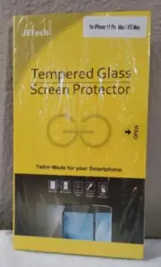 JETech Screen Protector for iPhone 11 Pro Max iPhone Xs Max Tempered Glass 2 Pk