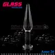 GLASS-極細肛塞-玻璃水晶後庭冰火棒(Anus 26)