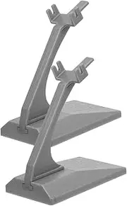 Gatuida 2pcs Aircraft Model Stand Aircraft Display Rack Model Display Stand White Airplane Stand Aircraft Model Holder Plane Model Showing Stand Model Airplane Stand Model Plane Plastic
