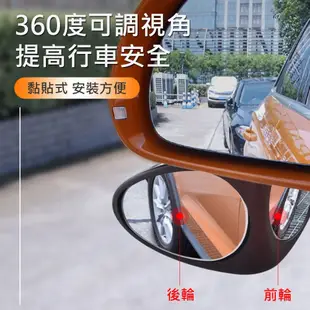 Sense神速 汽車360度可調節盲區輔助後視鏡