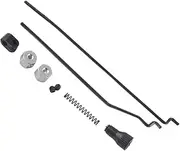 POENVFPO RC Throttle Brake Assembly, Iron Throttle Pull Rod Brake Lever Assembly for HSP 94108 1/10 RC Model Car
