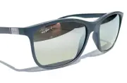 Ray Ban Racing Gry POLARIZED Silver Mirror Chromance Sunglass RB 4330-CH 6017/5J