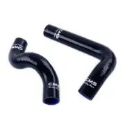 Black For 1984 85 Mazda RX7 RX-7 GSL-SE 1.3L 13B Silicone Radiator Coolant Hose (for: Mazda)