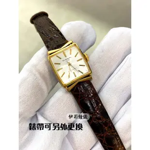 日本 SEIKO精工古董女錶 約1965年代 包金機械女錶 少見蝴蝶結造型(正常運作中）