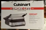 CUISINART SMOKELESS GRIDDLE GR 6SP1 new in box!!