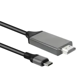Lily* USB 3.1 USB-C Type C 轉 HDMI 兼容電纜 HDTV HDMI 兼容公對公